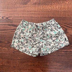 Patagonia Geo Arrow Print Baggies Shorts